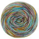 Lana Grossa ECOPUNO Hand-dyed | 57-голубой/жёлтый/оранжевый/серый/ежевичный/бирюзовый/чёрно-синий