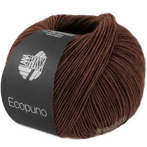 Lana Grossa ECOPUNO | 224-коричневый шоколад