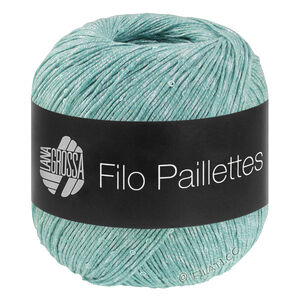 Lana Grossa FILO PAILLETTES | 11-бирюзовый