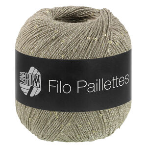 Lana Grossa FILO PAILLETTES | 13-хаки