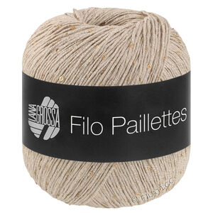 Lana Grossa FILO PAILLETTES | 18-светло-бежевый