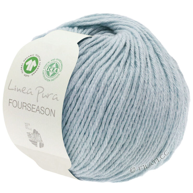 Lana Grossa FOURSEASON (Linea Pura) | 01-голубой