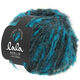 Lana Grossa FURRY Bicolor (lala BERLIN) | 102-петрольно-синий/антрацитовый