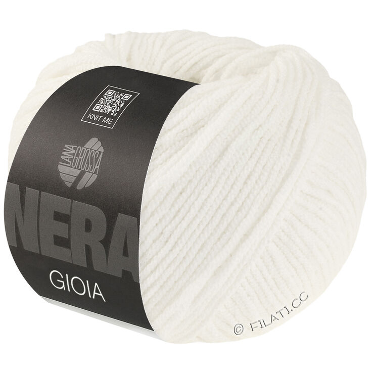 Lana Grossa GIOIA (Nera) | 01-белый