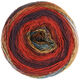 Lana Grossa GOMITOLO FINITO | 559-красный/баклажановый/горчичный/петрольный