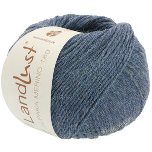 Lana Grossa LANDLUST Alpaka Merino 160 | 411-серо-синий