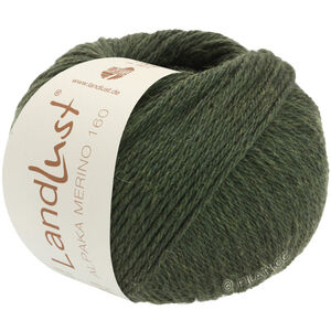 Lana Grossa LANDLUST Alpaka Merino 160 | 423-мшисто-зелёный