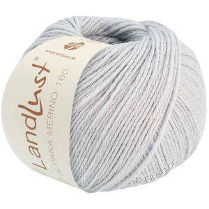Lana Grossa LANDLUST Alpaka Merino 160 | 439-серебристо-серый