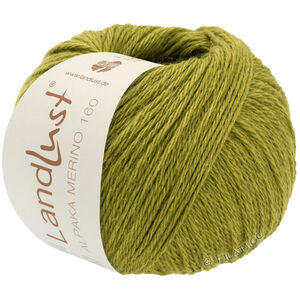 Lana Grossa LANDLUST Alpaka Merino 160 | 443-киви-зелёный