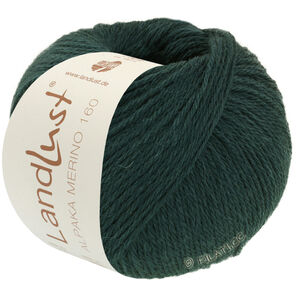 Lana Grossa LANDLUST Alpaka Merino 160 | 447-глубоководный зелёный