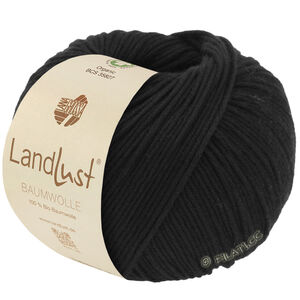 Lana Grossa LANDLUST BAUMWOLLE (GOTS) | 01-чёрный