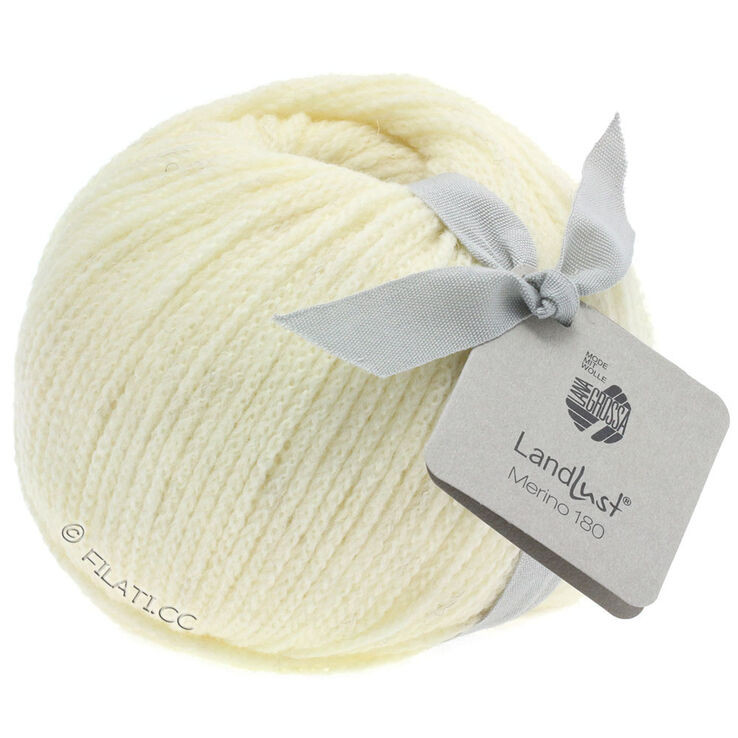 Lana Grossa LANDLUST MERINO 180 | 201-сурово-белый