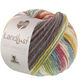 Lana Grossa LANDLUST Naturwolle Print | 105-красный многоцветный узорчатая