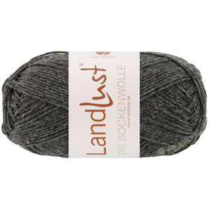 Lana Grossa LANDLUST DIE SOCKENWOLLE 50g Mélange | 1606-антрацитовый меланжевый