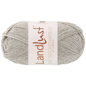 Lana Grossa LANDLUST DIE SOCKENWOLLE 50g Mélange | 1607-светло-серый меланжевый