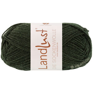 Lana Grossa LANDLUST DIE SOCKENWOLLE 50g Mélange | 1610-чёрно-зелёный меланжевый