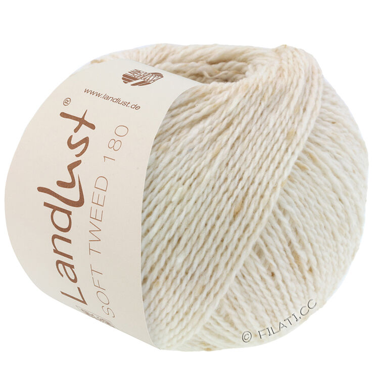 Lana Grossa LANDLUST Soft Tweed 180 | 101-натуральный меланжевый