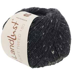 Lana Grossa LANDLUST Soft Tweed 180 | 106-чёрный меланжевый