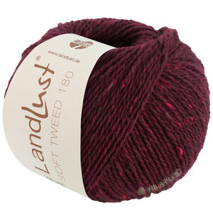 Lana Grossa LANDLUST Soft Tweed 180 | 123-бургунд меланжевый