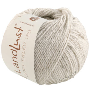 Lana Grossa LANDLUST Soft Tweed 180 | 125-серебристо-серый меланжевый
