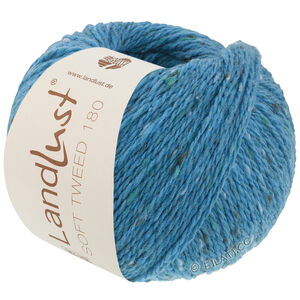 Lana Grossa LANDLUST Soft Tweed 180 | 129-бирюзово-синий меланжевый