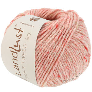 Lana Grossa LANDLUST Soft Tweed 90 | 12-светло-красный меланжевый
