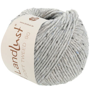 Lana Grossa LANDLUST Soft Tweed 90 | 17-светло-серый меланжевый