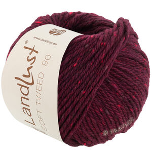 Lana Grossa LANDLUST Soft Tweed 90 | 23-бургунд меланжевый