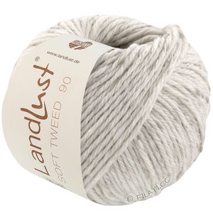 Lana Grossa LANDLUST Soft Tweed 90 | 25-серебристо-серый меланжевый