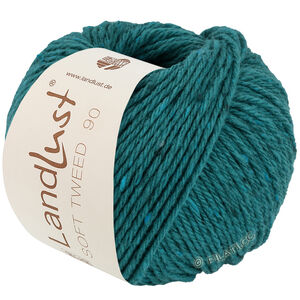 Lana Grossa LANDLUST Soft Tweed 90 | 30-петрольно-зелёный меланжевый