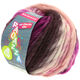 Lana Grossa LEI Moulinè/Color Mix/Spray (Ragazza) | 163-розовый/красно-фиолетовый/ягодный
