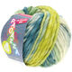 Lana Grossa LEI Moulinè/Color Mix/Spray (Ragazza) | 260-сурово-белый/цитрусово-жёлтый/петрольный/зелёный