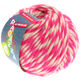 Lana Grossa LEI Moulinè/Color Mix/Spray (цвета, больше не производятся) | 661-ярко-розовый/сурово-белый