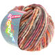 Lana Grossa LEI Moulinè/Color Mix/Spray (Ragazza) | 322-ярко-розовый/бордовый/серый/оранжевый/сурово-белый/фиолетовый