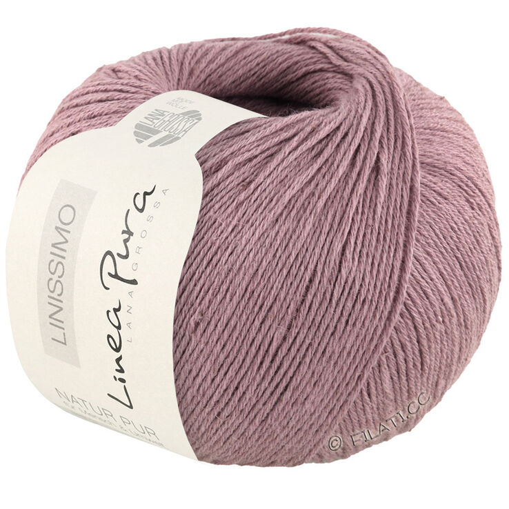 Lana Grossa LINISSIMO (Linea Pura) | 04-антично-розовый