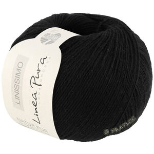Lana Grossa LINISSIMO (Linea Pura) | 14-чёрный