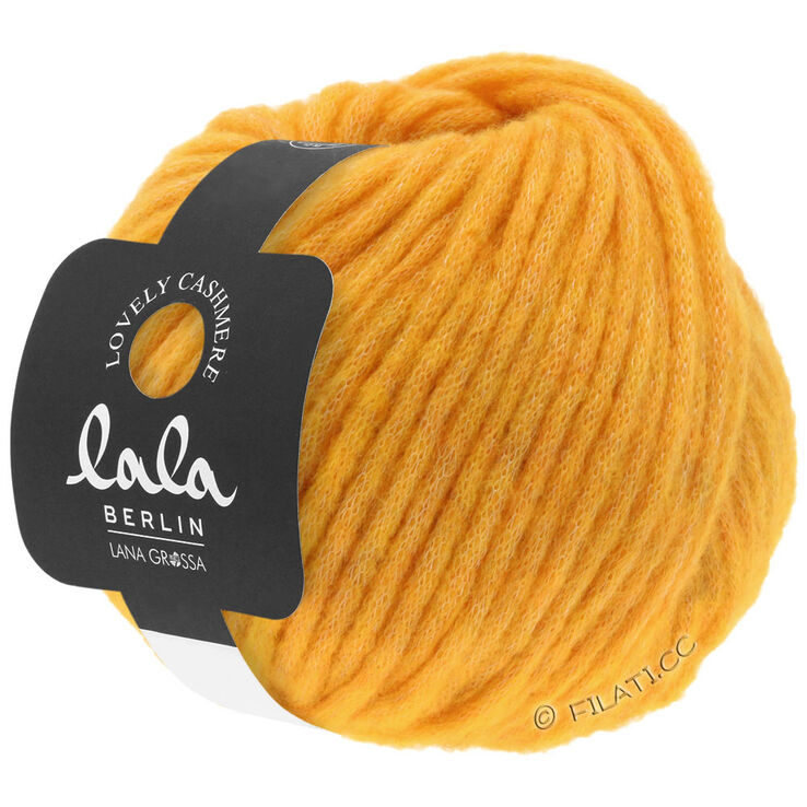 Lana Grossa LOVELY CASHMERE (lala BERLIN) | 01-желтково-жёлтый
