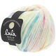 Lana Grossa LOVELY COTTON Inserto (lala BERLIN) | 106-сурово-белый/ярко-розовый/бирюзовый