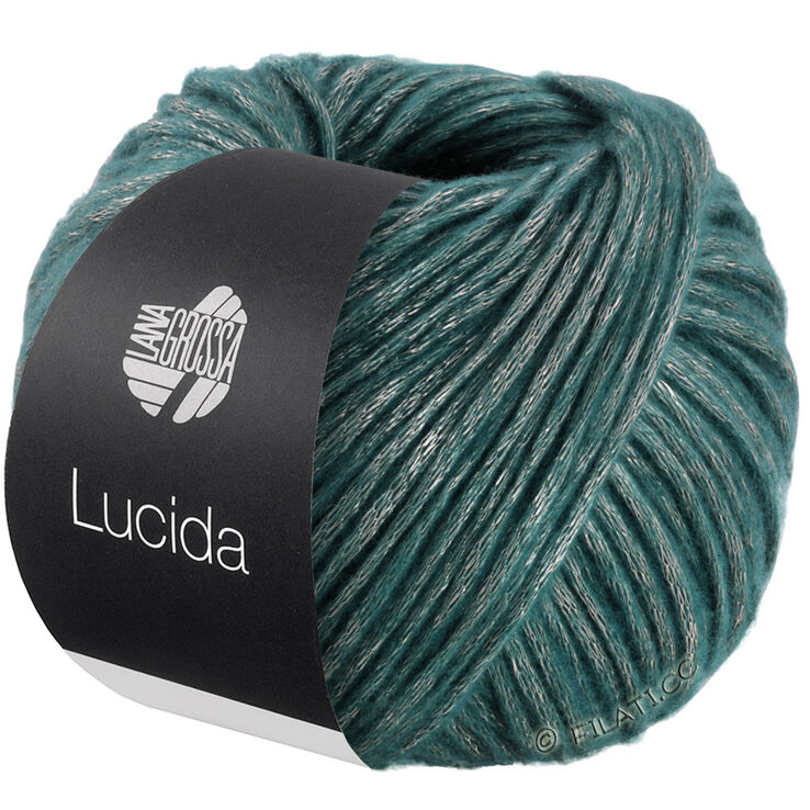 Lana Grossa LUCIDA | 01-петрольный