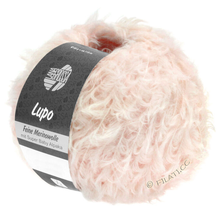 Lana Grossa LUPO | 01-нежно-розовый