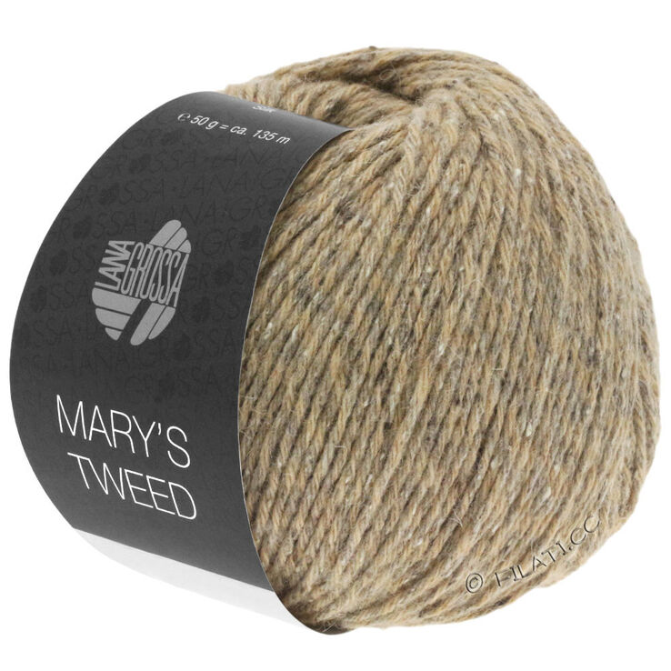 Lana Grossa MARY'S TWEED | 01-кэмел меланжевый