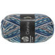 Lana Grossa MEILENWEIT 6-FACH 150g Cervinia | 9756-антрацитовый/белый/джинсовый/светло-серый/лазурный