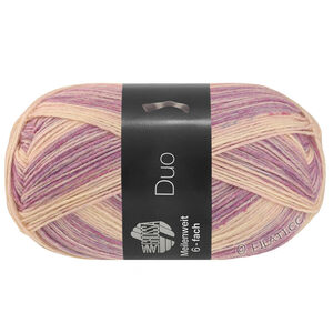 Lana Grossa MEILENWEIT 6-FACH 150g Duo | 9723-сиреневый/розовый