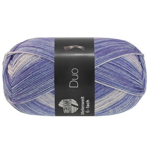Lana Grossa MEILENWEIT 6-FACH 150g Duo | 9724-синий/голубой
