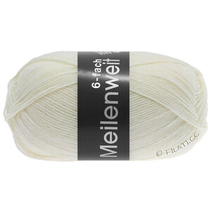 Lana Grossa MEILENWEIT 6-FACH 150g | 8840-белый