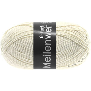 Lana Grossa MEILENWEIT 6-FACH 150g | 9228-натуральный меланжевый