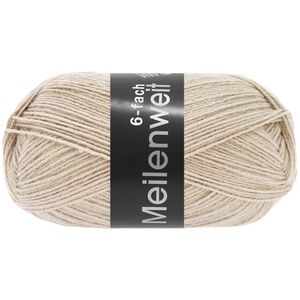 Lana Grossa MEILENWEIT 6-FACH 150g | 9678-светло-бежевый