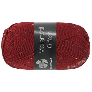Lana Grossa MEILENWEIT 6-FACH 150g | 9863-винно-красный