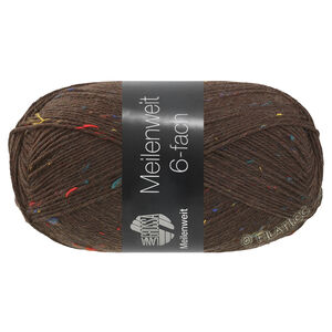 Lana Grossa MEILENWEIT 6-FACH 150g | 9865-серо-коричневый
