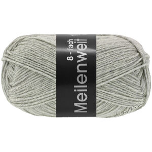 Lana Grossa MEILENWEIT 8-FACH 150g | 9564-светло-серый меланжевый